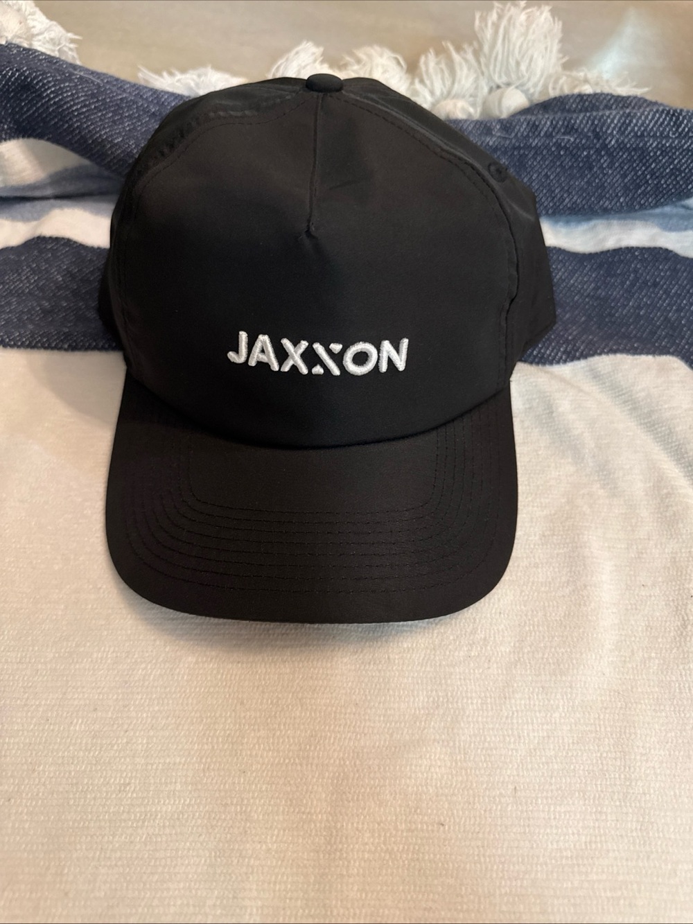 JAXXON Black Logo Baseball Cap